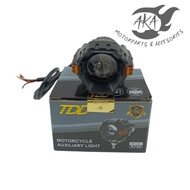 TDD MODEL:4734 MINI DRIVING LIGHT WITH/PARK LIGHT MOTORCYCLE AUXILIARY UNIVERSAL