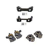 RGT EX86190 Brass Front Rear Bumper Mount Gear Cover Steering Cup Counterweight for RGT EX86190 EX 8