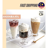 Irish Coffee Mug Transparent Glass Mug cocktails latte capuccino