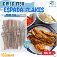 Dried Fish ESPADA FLAKES Dried Espada Flakes Fish 1 Kilogram Quality Taste Dried Seafood