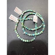 (K)(4,6-4,9mm)Blue Turquoise bracelet size 4,6-4,9mm