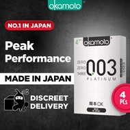 Okamoto 003 Platinum Pack of 4s