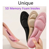 [READY STOCK] 1 Pair 5D Massage Memory Foam Insoles Cushion Pads Memory Sponge Foam Pain Relief Spon