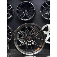 DX249 16X7 10H100-114.3 ET40 HYPER BLACK NEW SPORT RIM