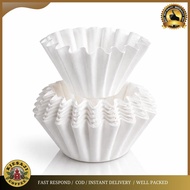 One Two Cups Wave Filter Coffee Filter Paper V60 110mm 8-12 Cups 100PCS - W12