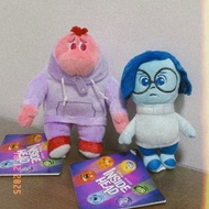 日本正版 Sega Inside Out 2 阿尷 阿愁 反轉腦朋友 腦袋急轉彎 玩轉腦朋友 腦筋急轉彎 景品 公仔 SEGA Bing Bong Sadness Disney