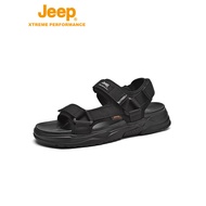 Jeep/Jeep Summer Canvas Sandals Men Outdoor Cycling Sports Shoes Wear-Resistant Breathable Hiking Sh