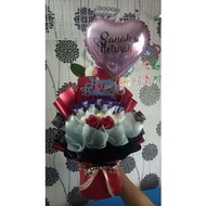 Bouquet Coklat Duit Tarik