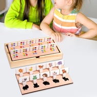 [xdnblun] Shape Matching Games Fine Motor Skills Educational Toy for Kids Children