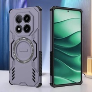 For Redmi Note 14 Pro+ Anti-fall Protective Cover Case Note 14 Note 14Pro 14 Pro Plus Magnetic Ring 