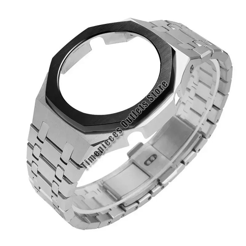 Gen5 GA2100 GAB2100 GMAS2100 Casioak Mod kit Modification Frame Metal Case Bezel For ga2110 Metal Ru