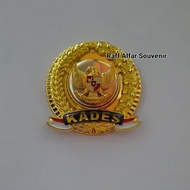 VILLAGE HEAD PIN ~ VILLAGE HEAD PIN ~ VILLAGE HEAD BADGE