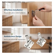 【TT】 Slide Bolt Gate Latch Flip Safety Lo Easy Mount Anti-Corrosion Door Catch for Home Cabinet Pati