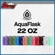 ♥ ☀️ ➵ AQUAFLASK (22 OZ) Wide Mouth with Spout Lid Vacuum Insulated Stainless Steel Drinking