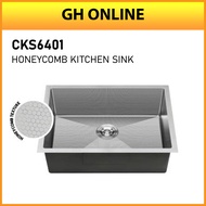 HONEYCOMB KITCHEN SINK CKS6401 SINKI DAPUR CABANA SINK UNDERMOUNT SINGLE BOWL SINK