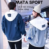 [vip 2023] Men's and women's jeanJacket with felt hood attached to use as a unisex bag shirt - price