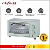 Oven Listrik Advance V-120 Garansi 1 Tahun 12 Liter