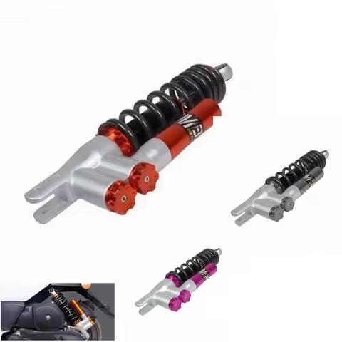 Universal 320mm Motorcycle Rear Inverted Air Shock Absorber For Yamaha Scooter Nmax Aerox155 Nvx Xma