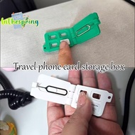 [spring-t] 1Pcs 3D Printed SD Card Holder Scratch Resistant Protector Storage Box Memory Card Case F