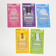 Clear Plastic Bag For Wearing Pictures Cartoon Pattern 9x7.5cm