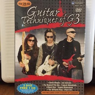 FREE CD G3    Guitar Techniques Of G3 ( 2 DVD FREE 1 CD)
