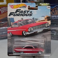 Hotwheels 61 Impala fast and furious- Hot wheels 61 chevy Impala fast and furious- Hotwheels 61 chev
