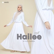 🔸 ELLE ZAHRAA HAILEE SKIRT Kembang Material Premium skirt putih kembang