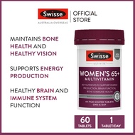 Swisse Ultivite Women’s 65+ Multivitamin 60 Tablets (EXP:09 2027)
