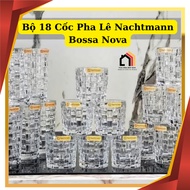 Set of 18 Nachtmann Bossa Nova Crystal Cups