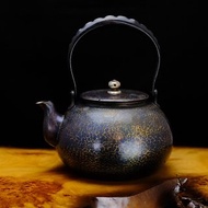 日本古美術【玉川堂】紫金銅 湯沸 茶壺 煮水壺