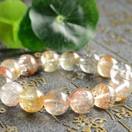 【虹霓】天然高冰大尺寸多彩閃靈鑽手串手鏈