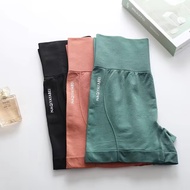 TODAY MARKET High Waist Workout Shorts Seamless Yoga Cycling Shorts