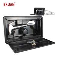 【Popular】 Rv Shower Box Kit With Lock-Includes Shower Faucet Shower Hose Shower Wand For Boat Marine