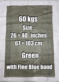50PCS SAKO 50KG Packaging Bags Sack/Sako Bag REAPER FOR PALAY/RICE/harvester Sacks (up to 50/60/70 K