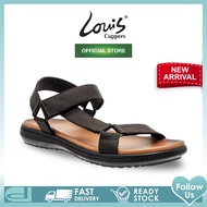 Louis Cuppers Men Slip On Faux Leather Strap Casual Sandals - 220441222