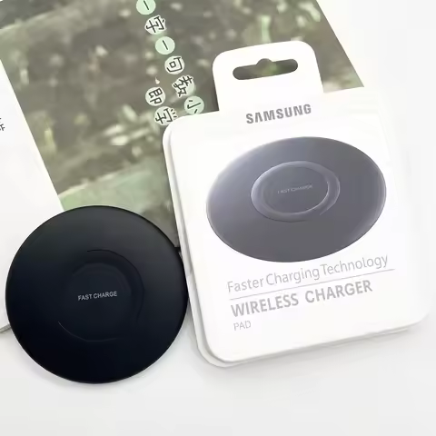Samsung S26 15W USB-C Quick Wireless Charger EP-P1100 Qi Pad For Galaxy Z Fold 7 6 5 S25Edge S23 S24