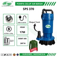SUBMERSIBLE WATER PUMP SPS 370 SUBMERSIBLE PUMP 0.5HP 370W SUBSIBEL BRAND