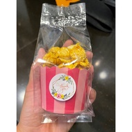 💢 READY STOCK - Doorgift popcorn caramel in cup HARGA RM0.99 untuk wedding/birthday/tunang/hr guru