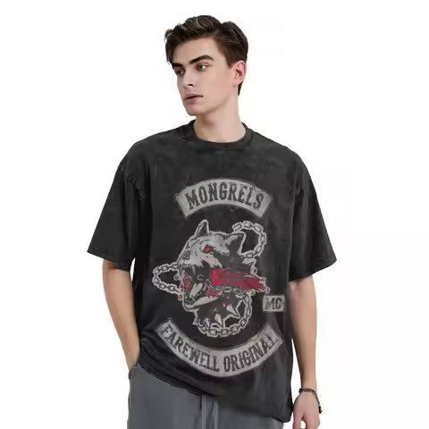 Copia de Mongrel Days Gone T-Shirt sweat oversizeds clothing for men