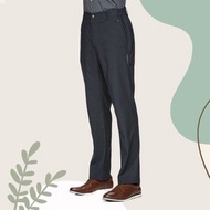 【Wildland 荒野】日本紗彈性抗UV長褲 男 W1302-95 鐵灰色