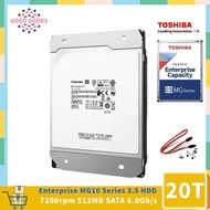 Toshiba Enterprise（MG10ACA20TE/MG10AFA22TE）20TB 22TB HDD 7200 RPM 512MB Cache SATA 6Gb/s 3.5" Intern