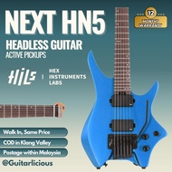 HILS NEXT Series Headless Guitar HN5 - Electric Blue ( HILS GUITAR  )