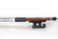 ＊雅典樂器世界＊ 極品 巴洛克款 德國手工頂級蘇木(Pernambuco) 4/4 純銀小提琴弓