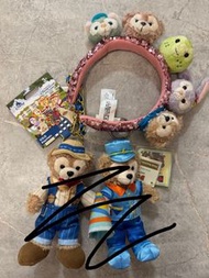 [退坑平放]香港東京上海迪士尼Duffy & Friends Duffy 達菲 Keychain