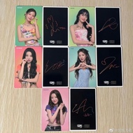 Gidle drink card 1.0 endorse card soda card kpop female doll official genuine product
