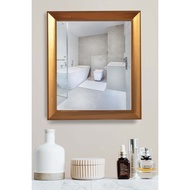 Norharee Lifestyle Polystyrene Hanging Wall Mirror for Home Decor for Apartment Bathroom, Makeup Mirror Deco Mirror.