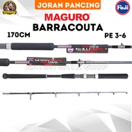Maguro Barracouta PE 3-6 Fuji Spinning Fishing Rod