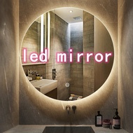 Led mirror Bathroom mirror intelligent mirror defogging mirror toilet mirror lighting mirror decorative mirror Makeup mirror