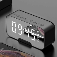 Led Digital Clock Alarm Desk Clock Bluetooth Speaker Radio Fm TF AUX