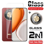 2 in 1 Screen Protector Tempered Glass Film For Honor X9D X7D X9C X9B X9C smart X9Csmart X 9D HonorX